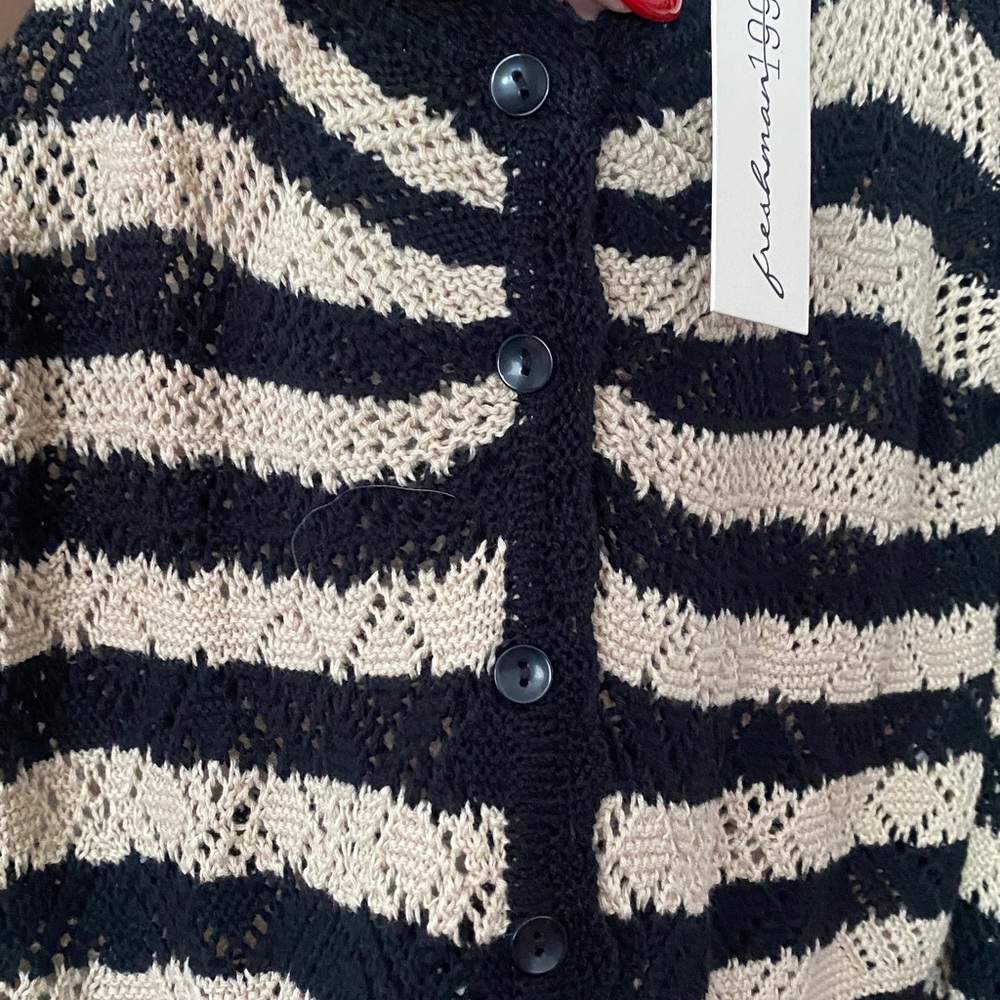 FRESHMAN 1996 Black and Cream Knitwear Set NWT! π€ - Picture 5 of 6